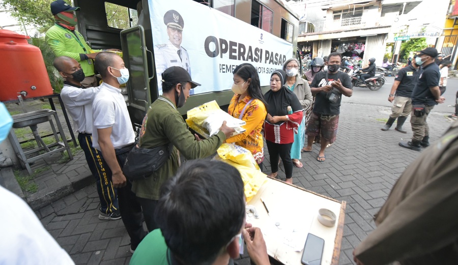 Harga Beras Naik, Pemkot Surabaya Gelar Operasi Pasar Di Pasar Tradisional