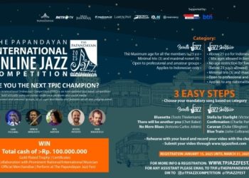 The Papandayan International Jazz Online Competition ke-5 Siap Digelar