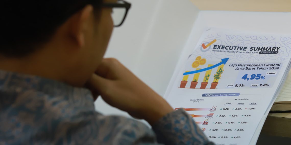 Sepanjang 2024 Ekonomi Jabar Tumbuh 4,95 Persen