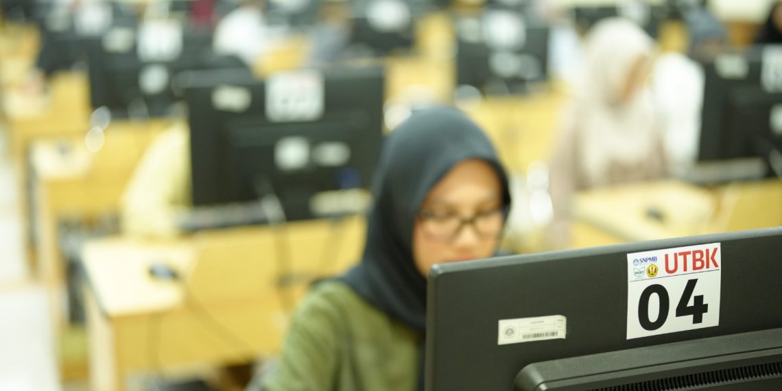 Hari Pertama UTBK di Unpad Secara Umum Berlansung Kondusif