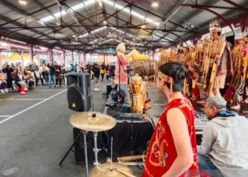 Muhibah Angklung Guncang Melbourne, Suara Nusantara di Festival Kuliner