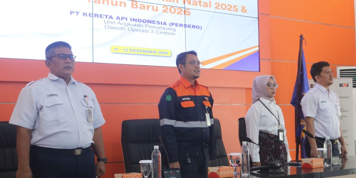 Frontliner KAI Daop 3 Cirebon Upgrade Skill Jelang Libur Nataru