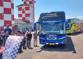 Mudik Gratis dari Bandung, 1.142 Perantau Jawa Tengah Pulang Kampung